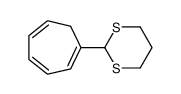 2-cyclohepta-1,3,5-trien-1-yl-1,3-dithiane结构式