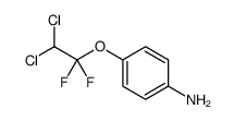 4-(2,2-dichloro-1,1-difluoroethoxy)aniline结构式