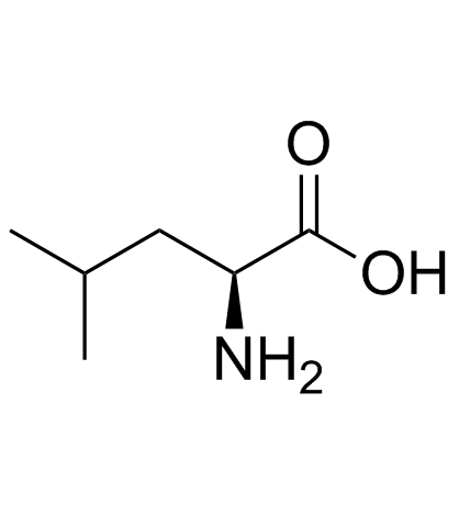L-亮氨酸结构式