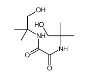 N,N'-bis(1-hydroxy-2-methylpropan-2-yl)oxamide结构式