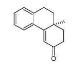 (10aS)-10a-methyl-1,2,9,10-tetrahydrophenanthren-3-one结构式