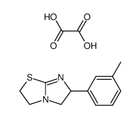 6-m-tolyl-2,3,5,6-tetrahydro-imidazo[2,1-b]thiazole, oxalate (1:1) Structure