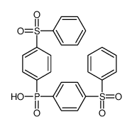 bis[4-(benzenesulfonyl)phenyl]phosphinic acid Structure