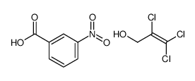 3-nitrobenzoic acid,2,3,3-trichloroprop-2-en-1-ol Structure