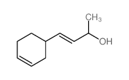 (E)-4-(1-cyclohex-3-enyl)but-3-en-2-ol structure