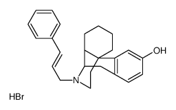 Morphinan-3-ol,17-cinnamyl-,hydrobromide,(-)结构式