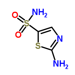2-氨基-5-噻唑磺酰胺结构式