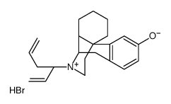 N-allyl levallorphan-bromide结构式