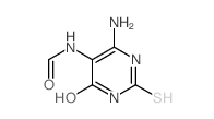 N-(4-amino-6-oxo-2-sulfanylidene-3H-pyrimidin-5-yl)formamide结构式