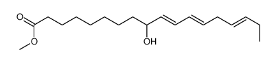 methyl 9-hydroxyoctadeca-10,12,15-trienoate结构式