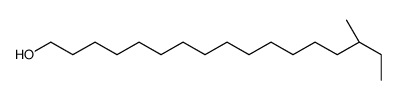 (15R)-15-methylheptadecan-1-ol结构式