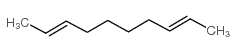 trans,trans-2,8-decadiene Structure