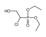2-chloro-2-diethoxyphosphorylethanol Structure