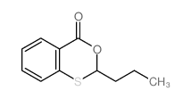 4H-3,1-Benzoxathiin-4-one,2-propyl- Structure