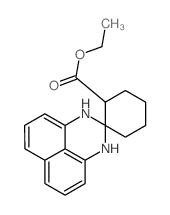 ethyl spiro[1,3-dihydroperimidine-2,2'-cyclohexane]-1'-carboxylate Structure