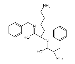 (2S)-6-amino-2-[[(2S)-2-amino-3-phenylpropanoyl]amino]-N-benzylhexanamide Structure