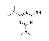 2,6-bis(dimethylamino)-1H-1,3,5-triazine-4-thione结构式