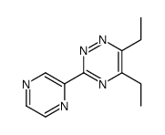 1,2,4-Triazine,5,6-diethyl-3-pyrazinyl-(9CI) structure