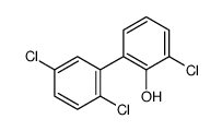 2-chloro-6-(2,5-dichlorophenyl)phenol结构式