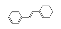 (E)-(2-(cyclohex-1-en-1-yl)vinyl)benzene结构式