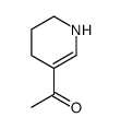1-(1,2,3,4-tetrahydropyridin-5-yl)ethanone结构式