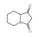 tetrahydro-indolizine-1,3-dione Structure