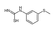 N-[3-(Methylthio)phenyl]thiourea structure