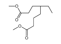 dimethyl (4S)-4-ethyloctanedioate结构式