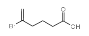 5-BROMO-5-HEXENOIC ACID结构式