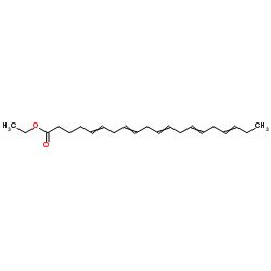 eicosapentaenoic acid ethyl ester Structure