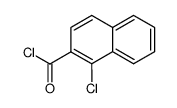 1-chloro-[2]naphthoyl chloride结构式
