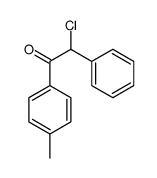 2-chloro-1-(4-methylphenyl)-2-phenylethanone结构式