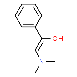 Benzenemethanol, alpha-[(dimethylamino)methylene]- (9CI)结构式