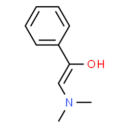 Benzenemethanol, alpha-[(dimethylamino)methylene]- (9CI) Structure