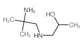 1-[(2-amino-2-methyl-propyl)amino]propan-2-ol结构式