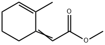 (2-Methyl-2-cyclohexen-1-ylidene)acetic acid methyl ester Structure