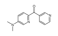 [5-(dimethylamino)pyridin-2-yl]-pyridin-3-ylmethanone结构式