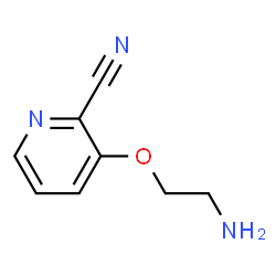 2-Pyridinecarbonitrile,3-(2-aminoethoxy)-(9CI) picture