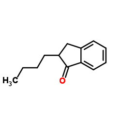 2-Butyl-1-indanone Structure