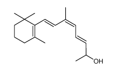 (3E,5Z,7E)-6-methyl-8-(2,6,6-trimethylcyclohex-1-en-1-yl)octa-3,5,7-trien-2-ol结构式