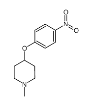 4-(1-Methylpiperidin-4-yloxy)nitrobenzene Structure