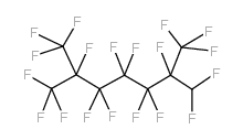 1H-PERFLUORO-2,6-DIMETHYLHEPTANE 98 Structure