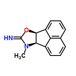 Acenaphth[1,2-d]oxazole, 6b,8,9,9a-tetrahydro-8-imino-9-methyl-, cis-(+)- (8CI)结构式