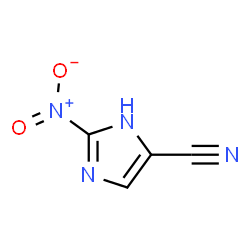 1H-Imidazole-4-carbonitrile,2-nitro- (9CI) Structure