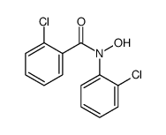 2-chloro-N-(2-chlorophenyl)-N-hydroxybenzamide Structure