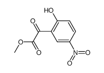methyl 2-(2-hydroxy-5-nitrophenyl)-2-oxoacetate Structure