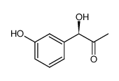 (R)-1-hydroxy-1-(3-hydroxyphenyl)propan-2-one structure