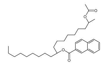 [(2R,10R)-2-acetyloxynonadecan-10-yl] naphthalene-2-carboxylate Structure