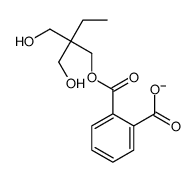 2-[2,2-bis(hydroxymethyl)butoxycarbonyl]benzoate结构式