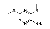 3,5-Bis(Methylthio)-1,2,4-Triazin-6-Amine Structure